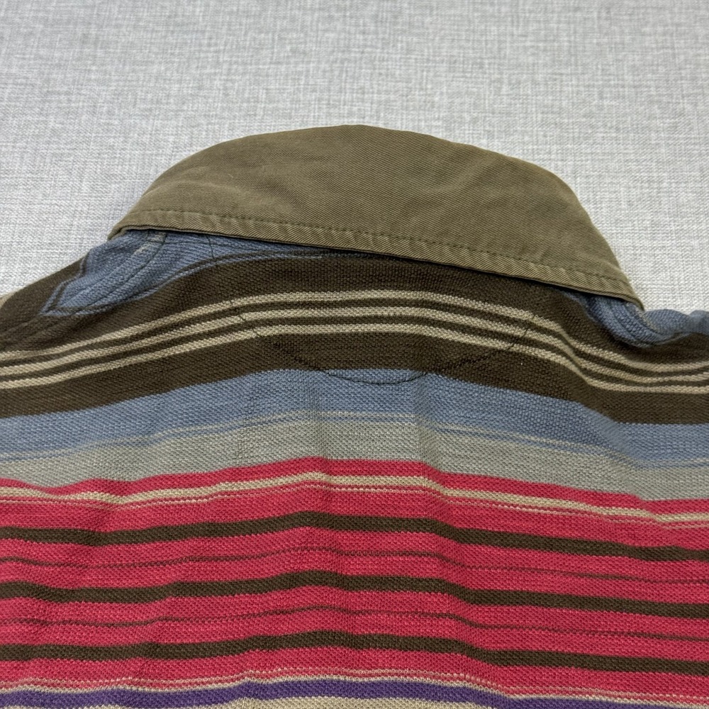 Polo Ralph Lauren Southwestern Striped Polo Shirt Mens Medium Multicolor Cotton - Picture 10 of 10